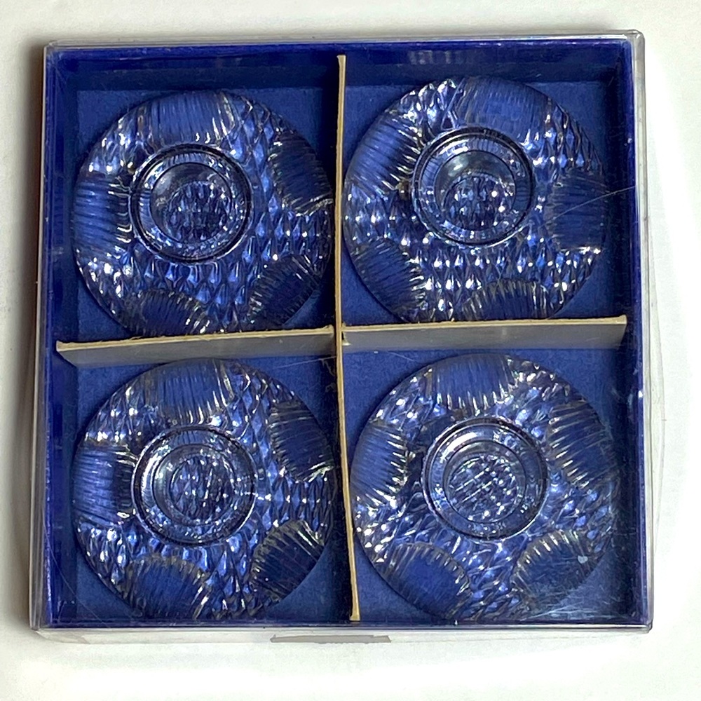 Set of 4 Mini Slim Candle Stick Holders W.Germany